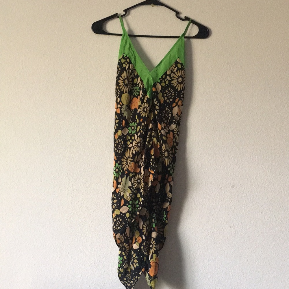 Urban Outfitters silk floral top